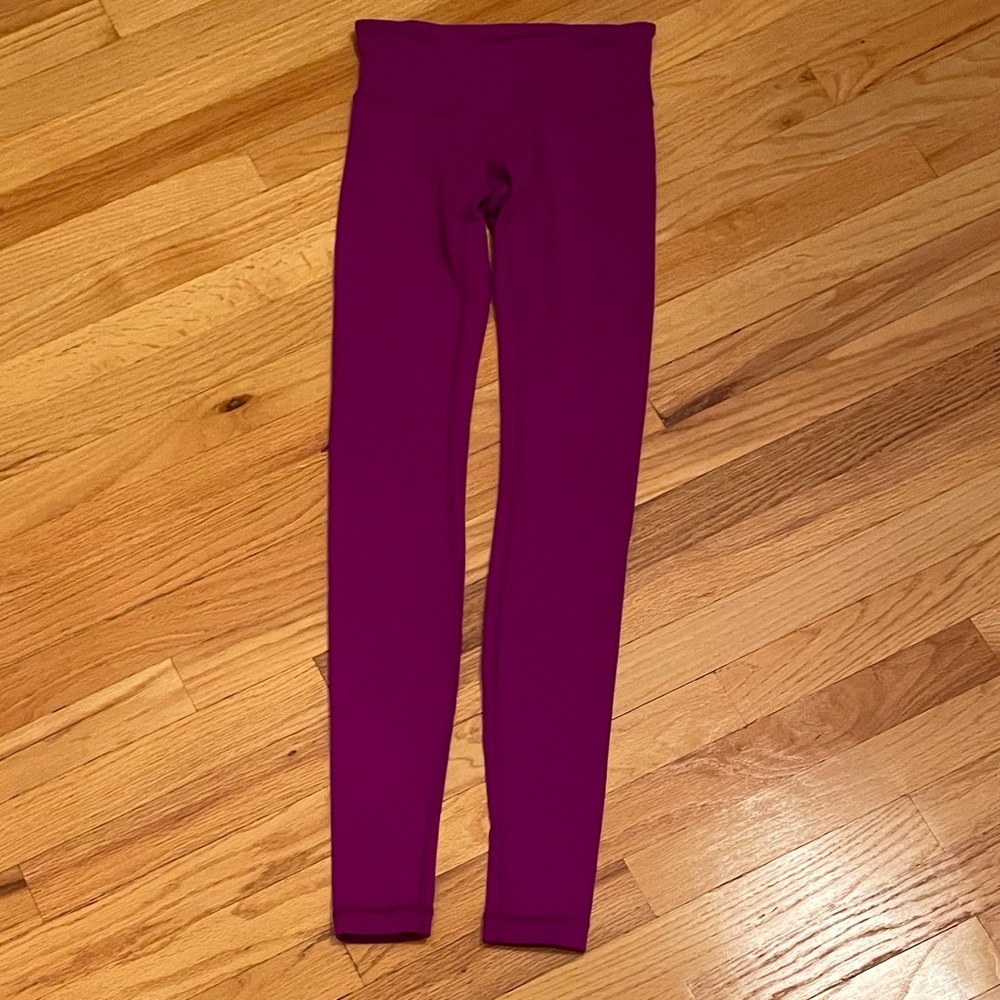 Lululemon align bright purple leggings SIZE 2